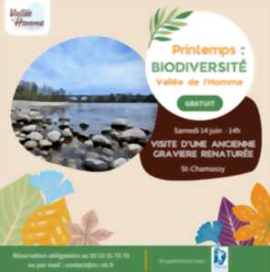 Printemps de la biodiversité - Visite de l'ancienne gravière après renaturation