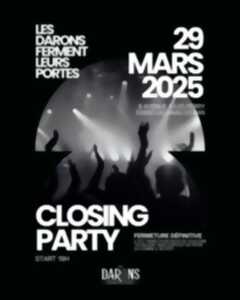 Closing Party chez Les Darons