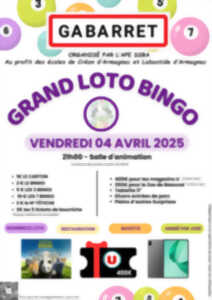 Grand Loto Bingo de l'école