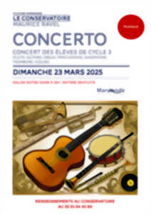 photo Concerto - concert par les éléves de cycle 3