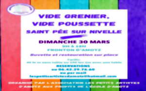 photo Vide grenier et vide poussette