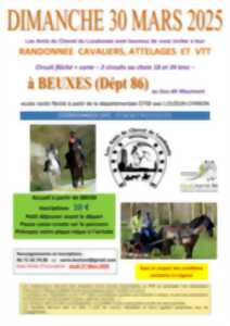 photo Randonnée cavaliers, attelages et VTT