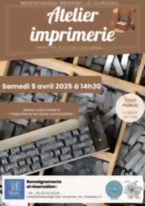 Atelier imprimerie