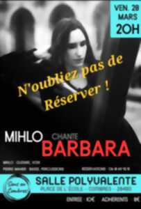 Mihlo chante Barbara