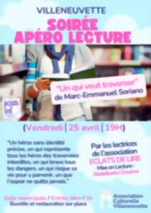 SOIRÉE APÉRO LECTURE