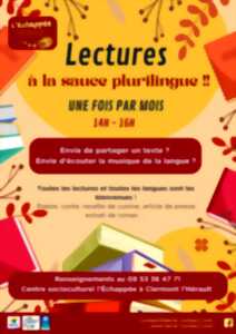 LECTURES À LA SAUCE PLURILINGUE