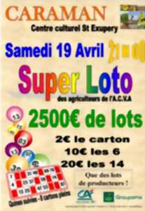 SUPER LOTO DES AGRICULTEURS DE L'A.C.V.A