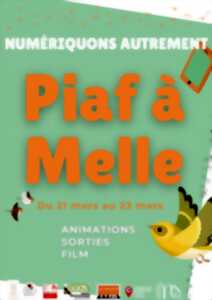 Piaf à Melle - programme des animations