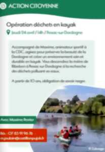 photo Opération déchets en Kayak