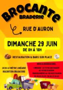 Braderie rue d'Auron