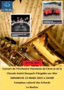 photo CONCERT - HARMONIE DE CERET ET CHORALE ANDRE DUNYACH