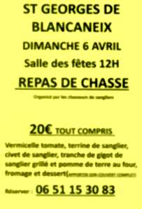 Repas de chasse