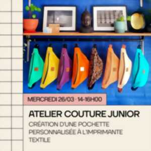 photo Atelier couture junior : création d'une pochette personnalisée