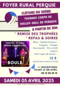 Clôture du 30ème tournoi corpo de volley-ball