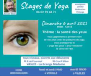 photo Stage de yoga : la santé de l'oeil