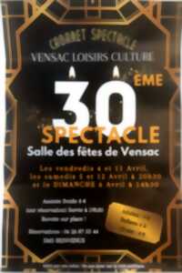 Cabaret Spectacle  organisé par l' Association Vensac Loisirs Culture !