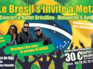 Le Brésil s'invite à Metz : buffet brésilien, musique live et show de danse