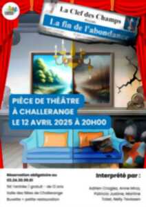 photo Théâtre : La fin de l'abondance