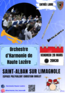 CONCERT ORCHESTRE D'HARMONIE DE HAUTE LOZÈRE