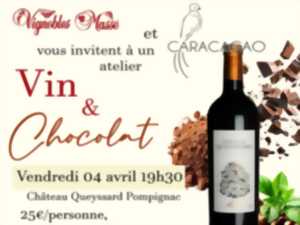 photo Atelier vin et chocolat au Château Queyssard