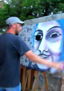 photo Gaëtan Deffontaines, artiste graffeur