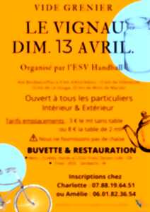Vide grernier La Vignau