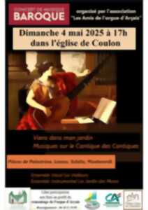 Concert de musique baroque dans l'église de Coulon
