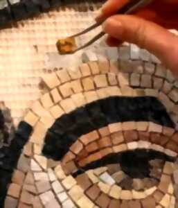 photo Atelier mosaique technique romano-byzantine