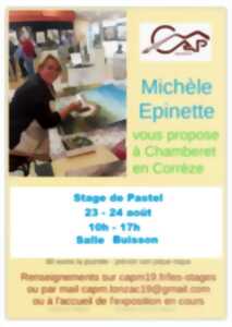 photo Stage de pastel avec Michèle EPINETTE