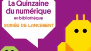 photo Lancement de la Quinzaine du numérique en bibliothèque