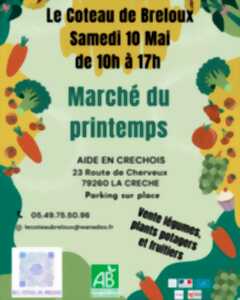 Marché de Printemps au Coteau de Breloux