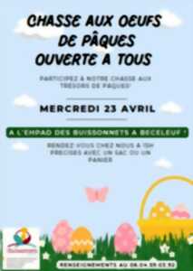 photo EHPAD Les Buissonnets : chasse aux oeufs de Pâques