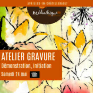 photo Atelier gravure pour ados et adultes