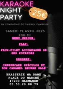 photo Soirée Karaoké Night Party à la Brasserie Ma Dame