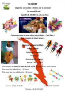 photo LA RECRE ORGANISE UNE SOIREE A THEME SUR LE CARNAVAL