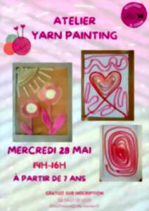photo ATELIER YARN PAINTING - ENFANTS A PARTIR DE 7 ANS