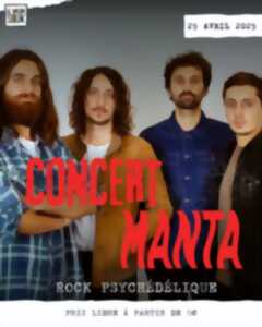 photo CONCERT ROCK PSYCHÉDÉLIQUE - MANTA
