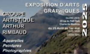 photo Exposition d'arts graphiques du groupe artistique Arthur Rimbaud