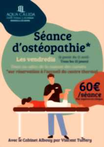 photo SÉANCE D'OSTÉOPATHIE