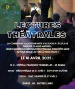 photo LECTURES THÉÂTRALISÉES