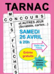 photo Concours de jeux, scrabble, cartes, mots-fléchés...