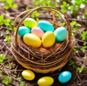 photo Chasse aux oeufs de Pâques au Régourdou