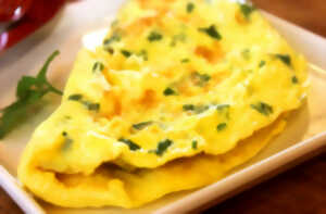 photo Omelette à l'aillet