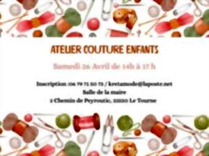 photo Atelier couture enfants