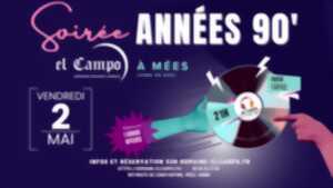photo Soirée Années 90'