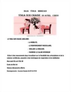 photo Yoga Sur Chaise