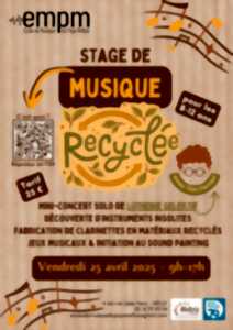 photo Stage de Musique recyclée