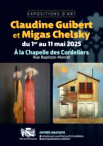 photo Exposition d'art : Migas Chelsky et Claudine Guibert