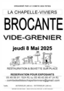 photo Brocante vide grenier du comité des fêtes avec restauration sur place