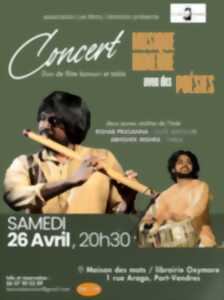 photo CONCERT DE MUSIQUE INDIENNE ET POÉSIES